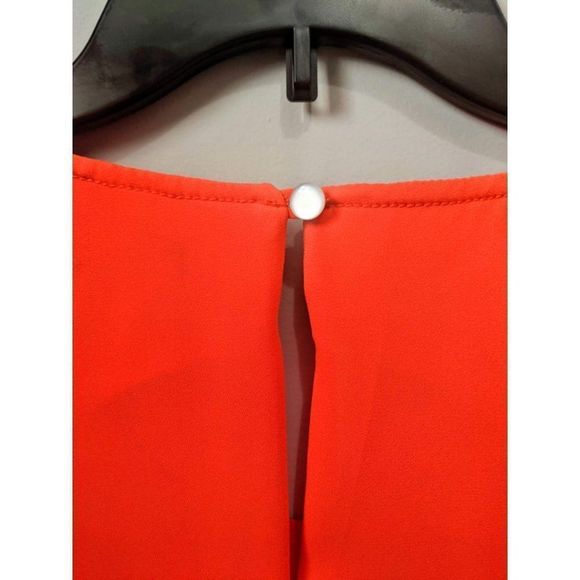 TILDON Maxi Dress Sleeveless Coral Sz Small NWOT - Picture 5 of 6